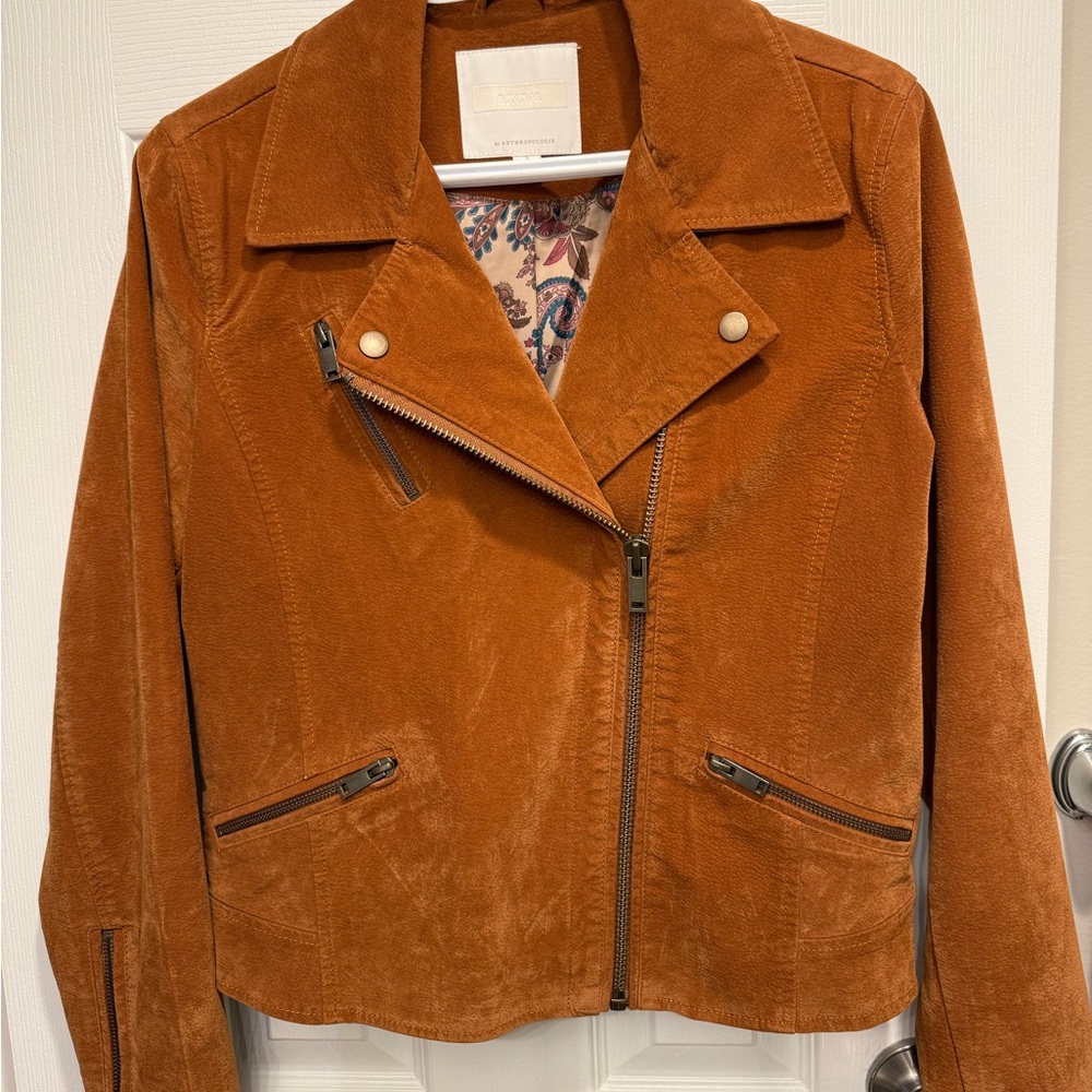 Anthropologie Rust Jacket